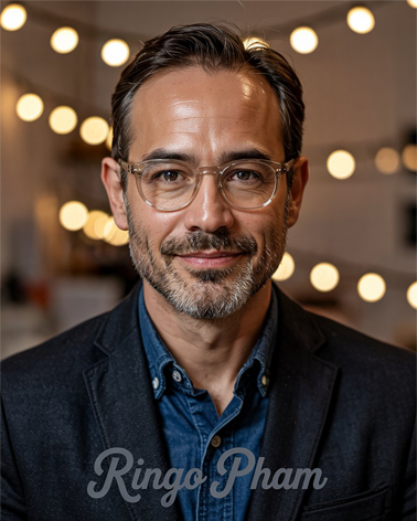 Portrait of Ringo Pham, author of the ADHD Executive Function Workbook